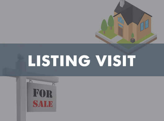 real estate sign post listing visit canada