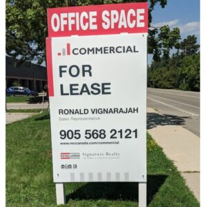 Real Estate Sign Post Rentals canada