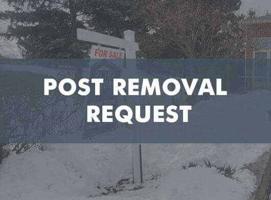 PST REMOVAL REQUEST