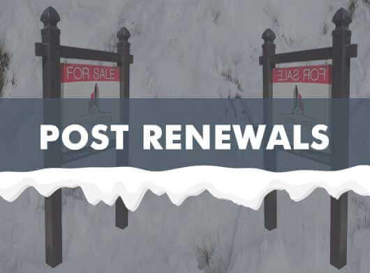 POST RENEWALS